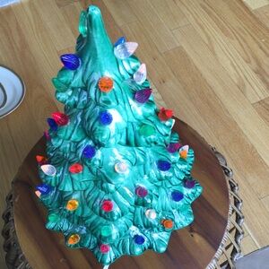 Vintage Ceramic Light Up Tree
